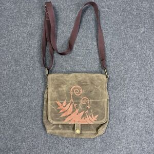 Canvas Crossbody Messenger Bag Dock 5 Brown Utility Shoulder Bag Casual